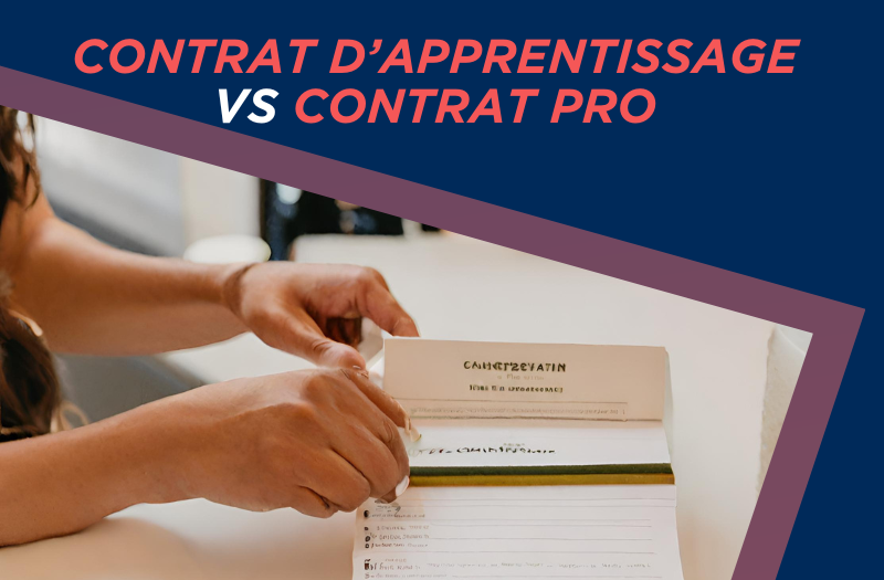 contrat d'apprentissage vs contrat pro