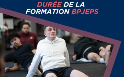 Combien de temps dure la formation BPJEPS ?