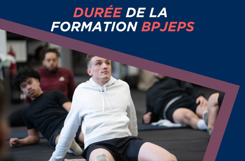 élève suivant la formation bpjeps